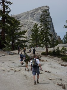 Half Dome from the back side
