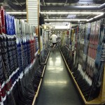 The stick aisle at Monkeysports